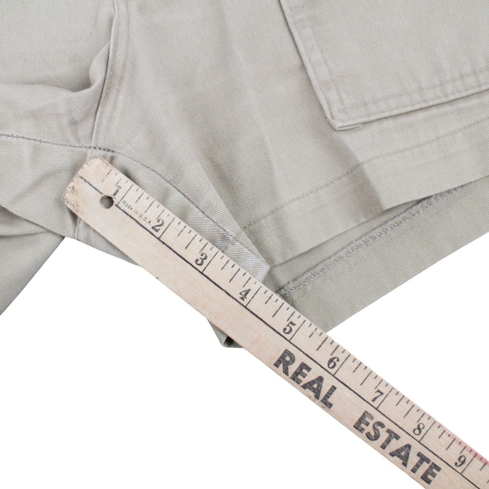 Vintage Khaki Cargo Shorts Women's Size 34 High Rise Utility - Picture 6 of 7